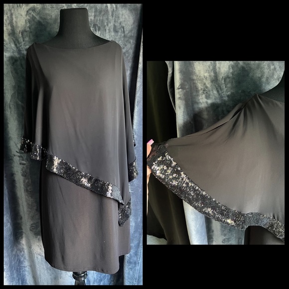 Black sequin dress - Picture 1 of 1